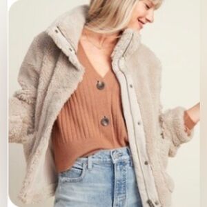 Old Navy Teddy Jacket NWT